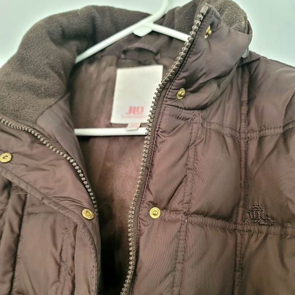 JLO By Jennifer Lopez  Women's Mid-Length Full-Zip Utility Jacket Size M - Picture 3 of 16